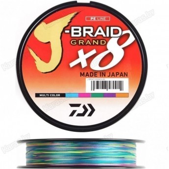 Шнур DAIWA J-BRAID GRAND X8E 300М 0,22ММ MULTI COLOR Шнур DAIWA J-BRAID GRAND X8E 300М 0,22ММ MULTI COLOR